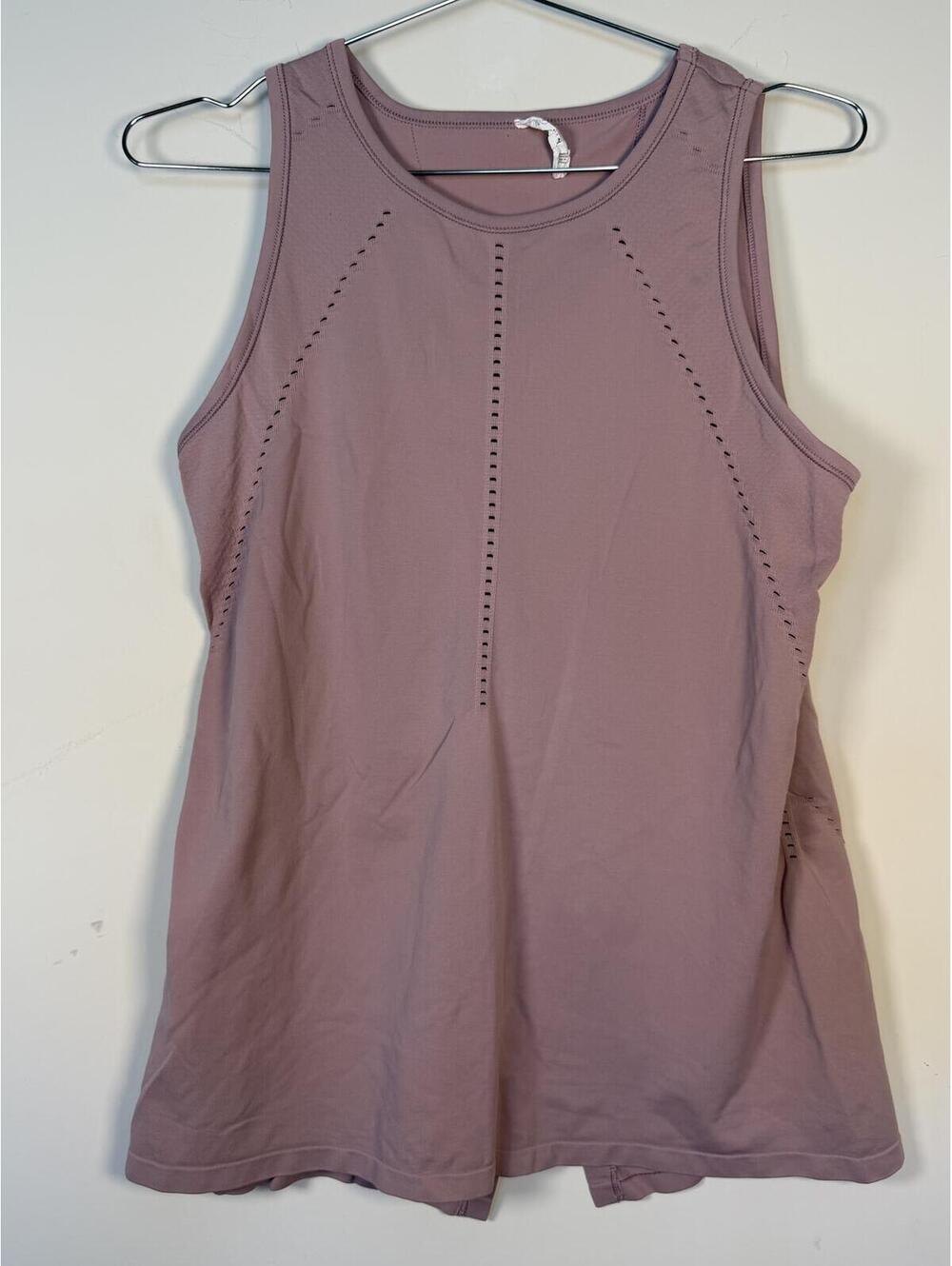 Athleta Foothill Seamless Tank Top‎ with laser-cut ventilation details